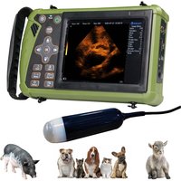 Portable Veterinary Ultrasound Scanner, Handheld Vet Pregnancy Machine for Pig Sheep Dog Cat, 3.5MHz Probe Waterproof