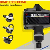 French Original LOOK Road Bike pedal clipe KEO BLADE CARBON Superlight Carbon Fiber Road Bike Self Locking Pedal With Lock Plate