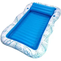 1pcs 2026 New Premium lnflatable Water Floating Row Inflatable Single Double Floating Bed Summer Inflatable Outdoor Toy