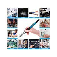 ILIBILIB 60W Soldering Iron Kit 220V Adjustable Temp 200-450°C Fast Heating with 5 Tips for DIY Electronics Repair