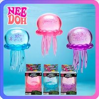 Nee doh Fuzz Ball Jellyfish Squishy Squeeze Toys Party Gift Soft Stress Relief Toy Cute Relaxing Squeeze Sensory Toy