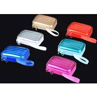 1PCS Colorful Headphone Protective Coin Storage Box for Travel Zipper Mini Data Cable Coin Money Case Container Bag