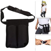 Portable Single/Double Massage Bottle Holster With Plastic Buckle Waist Holster For Massage Oil Perfumers & Physical Therapists