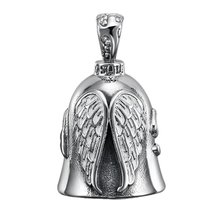 AliExpress NONE Riding Bell Angel Guardians Biker Riding Bell Portable Motorcycle Accessories For Biker Riders Motorcycle Bicycle Gift