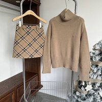 Summer Lady Chic Plaid Designer High Waist Skirts Women Slim Fit Thin Skirts Girls Classic Korean Fashion A-line Skirts