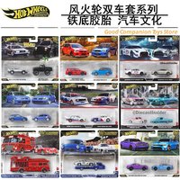 Original Hot Wheels Car Culture Transport Fleet Series Benz 300 Ferrari 250 Bmw M3 1:64 Model Car Toys Die-Cast Vehicle Unopened