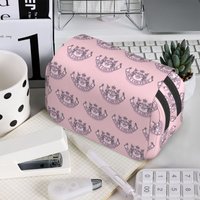 Juicy Couture Classic Pencil Case for Students School Pen Box Pencil Bag Stationery Supplies Pen Holder Bag