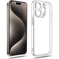 Clear Phone Case For iPhone 16 17 15 14 13 12 11 Pro Max Silicone Soft Case For iPhone 13 Mini X XS Max XR 8 7 Plus Back Case