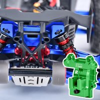 GPM Metal Rear Diff Gearbox Case Cover ARA-2678 for ARRMA 1/16 Mini KRATON 3S ARA2508S ARA2508 Speed Truck RC Car Upgrades Parts