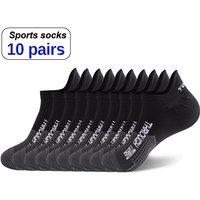 10 Pairs/Lot High Quality Men's Ankle Socks Athletic Fitness Running Socks Breathable Spring Summer Mesh Casual Short Sock Gifts