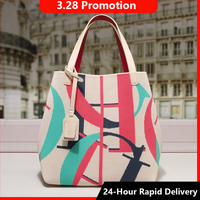 CH Letter Print Women's Handbag Fashionable Versatile Large Capacity Crossbody Shoulder Bag 2025 Edition