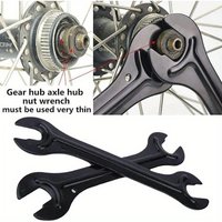 AliExpress NONE 1/2PCS Bike Tool 13/15 Mm 14/16 Mm Steel Bicycle Wrench Cycling Head Open End Axle Hub Spanner Cone Bicycle Repair