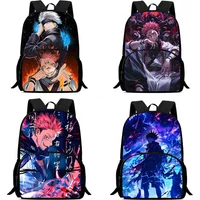 Kids Anime Jujutsu Kaisen Backpacks Boys and Girls Birthday Gift Child School Bags Large Capacity Camping Durable Rucksack