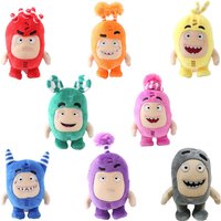 15cm Cartoon Oddbods Anime Plush Toy Treasure of Soldiers Monster Soft Stuffed Doll Fuse Bubbles Zeke Jeff Kids Birthday Gift