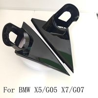 For BMW X5 G05 X7 G07 Side Mirror Triangle Trim Base Decor Cover Rearview Mirror Garnish OE 51167375325 51167375326
