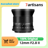 7artisans APS-C 12mm F2.8 Mark II MF Ultra Wide Angle Prime Lens For Sony E ZVE10 Fuji XF Canon EOS-M Canon RF Nikon Z Micro 4/3