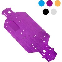 Aluminum Metal Chassis 3MM Thickness For HSP 03001 03602 1/10 Upgrade Parts Flying Fish HSP 94103/94123