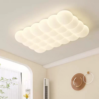 New Bubble LED Ceiling Light Cream Style Lustre for Living RoomBedroom Dining Room Full Spectrum Eye Protection Warm Home Decor image 4