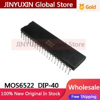 1-10pieces MOS6522 6522 MOS-6522 = SY6522 DIP-40 IC In Stock Wholesale