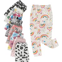 Little maven Baby Girls New Cartoon Flowers Leggings Children Pants Spring and Autumn Lovely Trousers for Kids 2-7 year