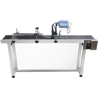 11V/220V High Speed TIJ Online Printer Intelligent Printing Touch Screen QR Coding Code Logo Continuous Inkjet Printer