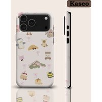 Playful Cute Plush & Treats IPhone17 Must-Haves Phone Case for IPhone 17 16 15 14 13 Pro Max Plus Single Double-layer Tough Case
