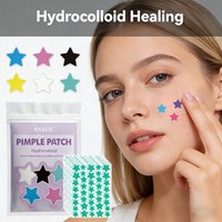 Multi-color Star Acne Patch PE 280/1120/1680pcs Large Capacity Facial Acne Patch Ultra-thin Concealer Acne Patches