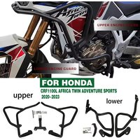 For Honda CRF1100L CRF 1100 L Africa Twin Adventure Sports 2020-2023 Highway Crash Bars Engine Guard Bumper Stunt Cage Protector