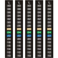 Discoloration Thermometer Stick-on Aquarium Temperature Measurement Temperature Tools Fish Temperature Aquarium
