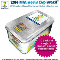 Panini World Cup Football Cards Tin Box Soccer Cards World Cup Euro Champions League FIFA Serie A La Liga