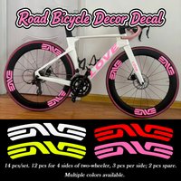 14PCS ENVE Wheel Hub Stickers Waterproof Vinyl For MTB Mountain Road Bike Rim Cycling Decals