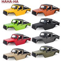 313 mm Radstand Hartplastik-Pickup-Karosserie, unmontierter Bausatz für 1/10 RC Crawler Car Axial SCX10 90046 Jeep Wrangler