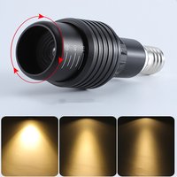 E27 LED Bulb Anti-Glare Spotlight Zoom Spotlight Angle Adjustment COB Downlight 5W 7W 10W 12W Dining Room/Living Room Coffee Bar