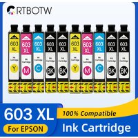 603XL Ink cartridge For Epson T603 T603XL T 603 Compatible WorkForce WF-2810DWF WF-2830DWF WF-2835DWF WF-2850DWF Printer XL