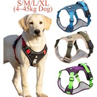 Reflective Dog Harness 1680D Waterproof Oxford Harness for Large Dogs Pet Shop Tactical Vest Harnesses Medium Dog Accessories