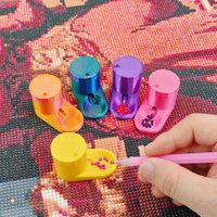 A Brand New Upgraded And Thickened 2-In-1 Diamond Painting Storage Tray Can with Multifunctional Diamond Grain Storage Box, Anti