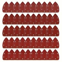 5/15pcs Mouse Detail Sander Sandpaper Sanding Paper Assorted Sanding Pads 60/80/120/180/240/320 Grits For Woodworking