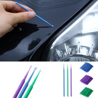 100pcs Portable Paint Brushes Car Applicator Stick Paint Touch-up Disposable Dentistry Pen Auto Cleaning Maintenance Supplies