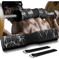 Thickened Marble Barbell Pad High Density High Elastic Squat Protector Barbell Shoulder Protector Barbell Protective Cover