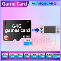 Game Card For Anbernic RG505 RG556 RG406V TF Retro Games PS2 PSP PS1 Android Portable Handheld Gaming SD Card High Speed 64G