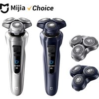 MIJIA Electric Shaver Pro 360° Floating Head,Dual Ring Lock,Smart Color Display,IPX8 Wet & Dry,USB-C,Rechargeable Beard Razor