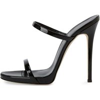 New gold high-heeled open toed straight strap sandals with slim heel temperament, nude color sandals for outdoor wear
