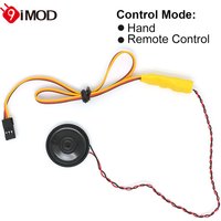 9IMOD RC Speaker Horn Simulation Police Car Siren Alarm Sound for 1/10 1/8 RC Crawler TRX4 TRX6 1/14 RC Truck SCANIA ACTROS
