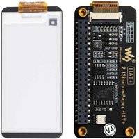 2.13inch e Paper HAT+ For Raspberry Pi /Jetson Nano /Sunrise X3 Pi /Pwnagotchi Black-White 250x122 E-Ink