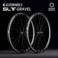ELITEWHEELS SLT GRAVEL Carbon Wheelset Ceramic Bearing Disc Brake Cyclocross 700C Wheels Center Lock SHIMAN0 XDR Hub 35x34mm Rim