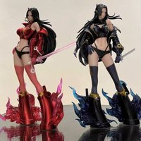 In Stock One Piece 27cm Action Figure - Boa Hancock Two Color Battle Gk Girl Pvc Anime Toy Collectible Model For Game Fans Gift