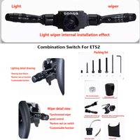 Turn Signal And Wiper Switch For Logitech G29 G920 G27 Simulator Steering Wheel Part Accessory for ETS2