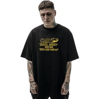 Men's T-Shirt Cotton Oversized CMH Print Korean Fashion Harajuku Gothic Y2k Streetwear Vintage Short Sleeve Tops Tees Clothing