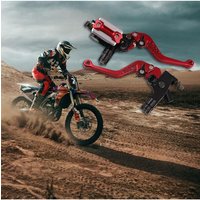 AliExpress NONE Motorcycle Left Clutch handle Right Brake Pump Master Cylinder Hydraulic Brake Lever For Dirt Pit Bike ATV Quad Moped Scooter