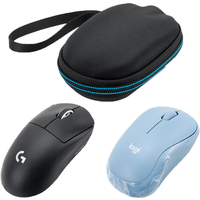 Hard Storage Bag for Logitech M170/M185/M220/M221/ G PRO X SUPERLIGHT GPW Mouse Cover Travel Carrying Case for Mouse Accessories